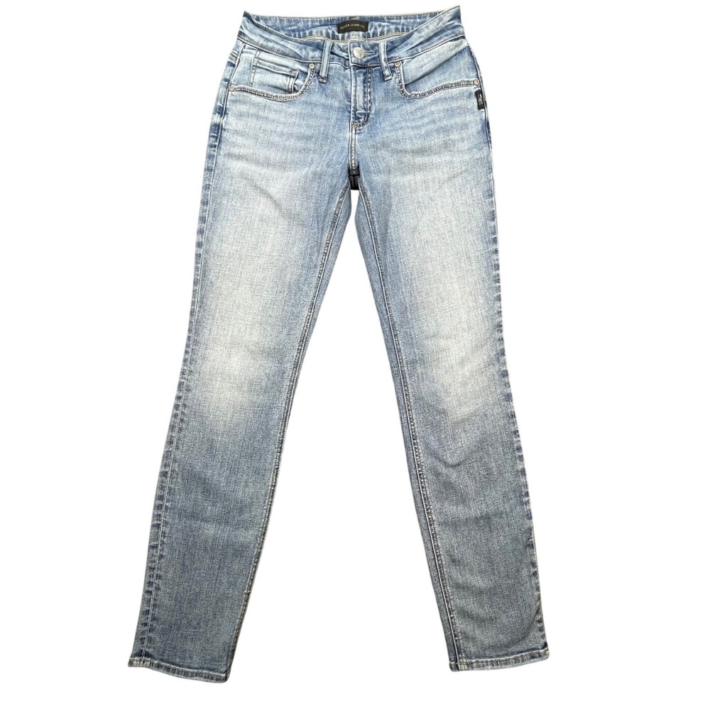 Silver Jeans Blue Boyfriend Denim Pants Womens 26